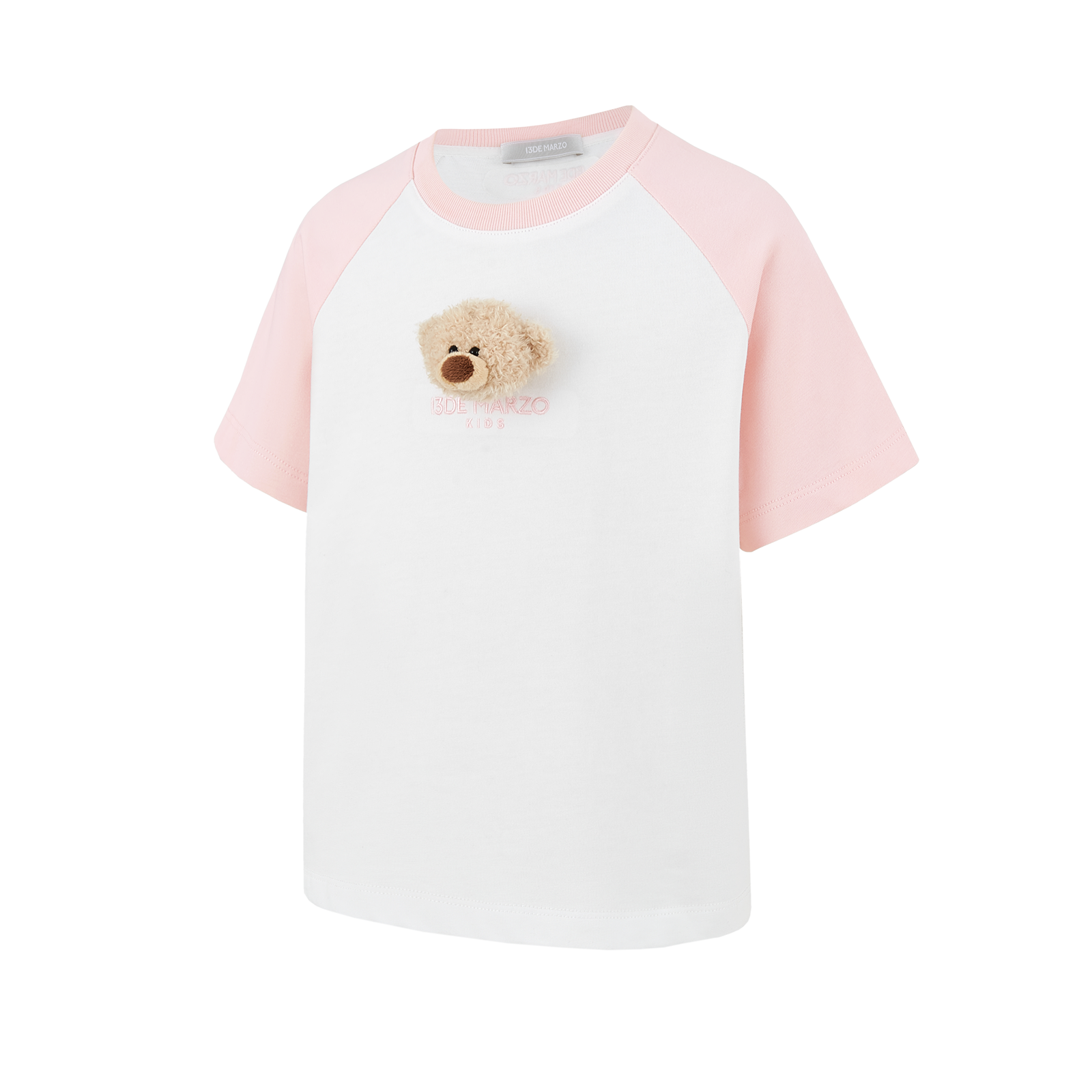 BabyBear 래글런 티셔츠 핑크 상세 이미지 5