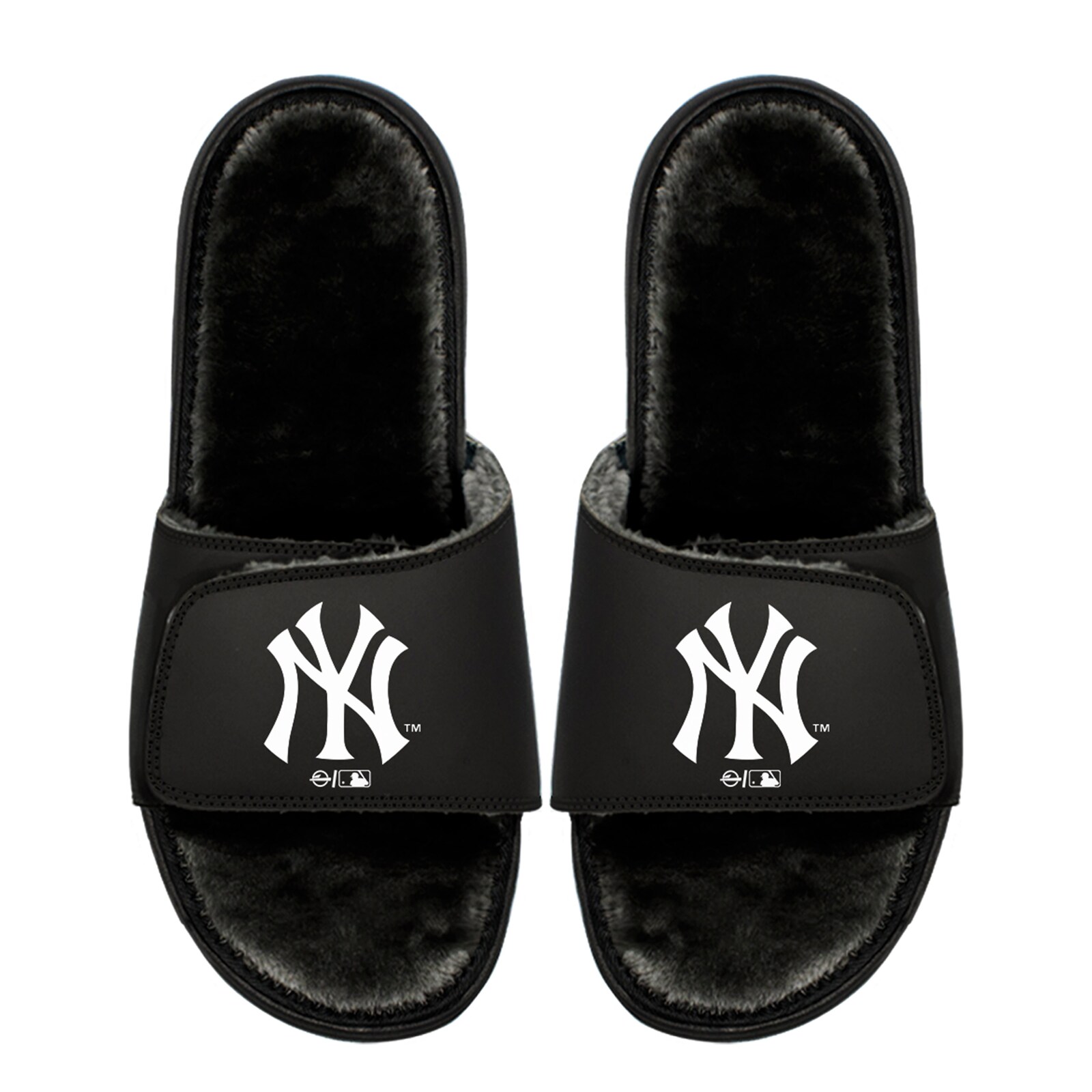 남녀공용 New York Yankees ISlide 로고 퍼 슬라이드 샌들