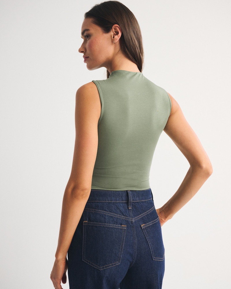 Bra-Free Mockneck Bodysuit 상세 이미지 4