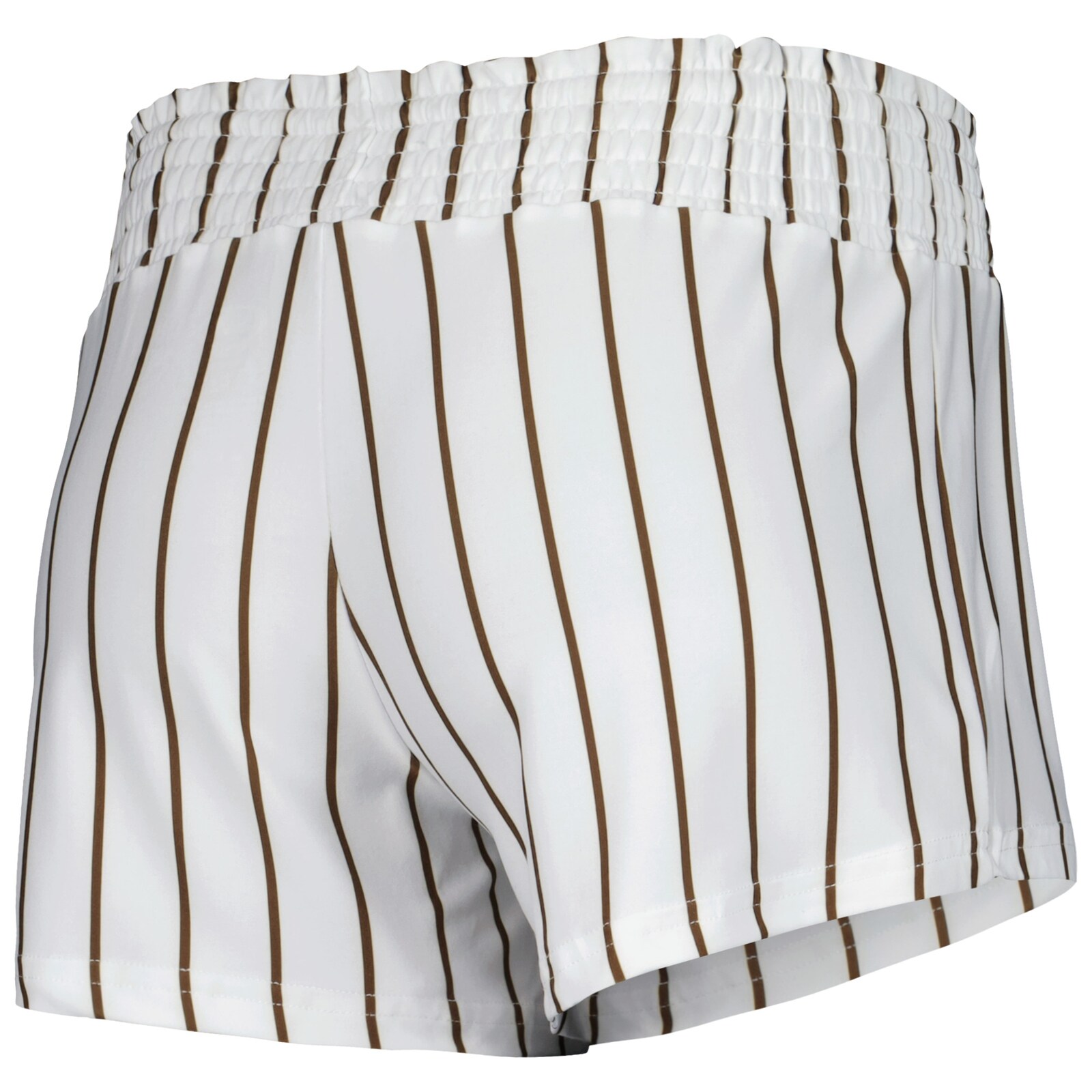 여성용 San Diego Padres Concepts Sport 화이트 Reel Pinstripe 잠옷 쇼츠 상세 이미지 4