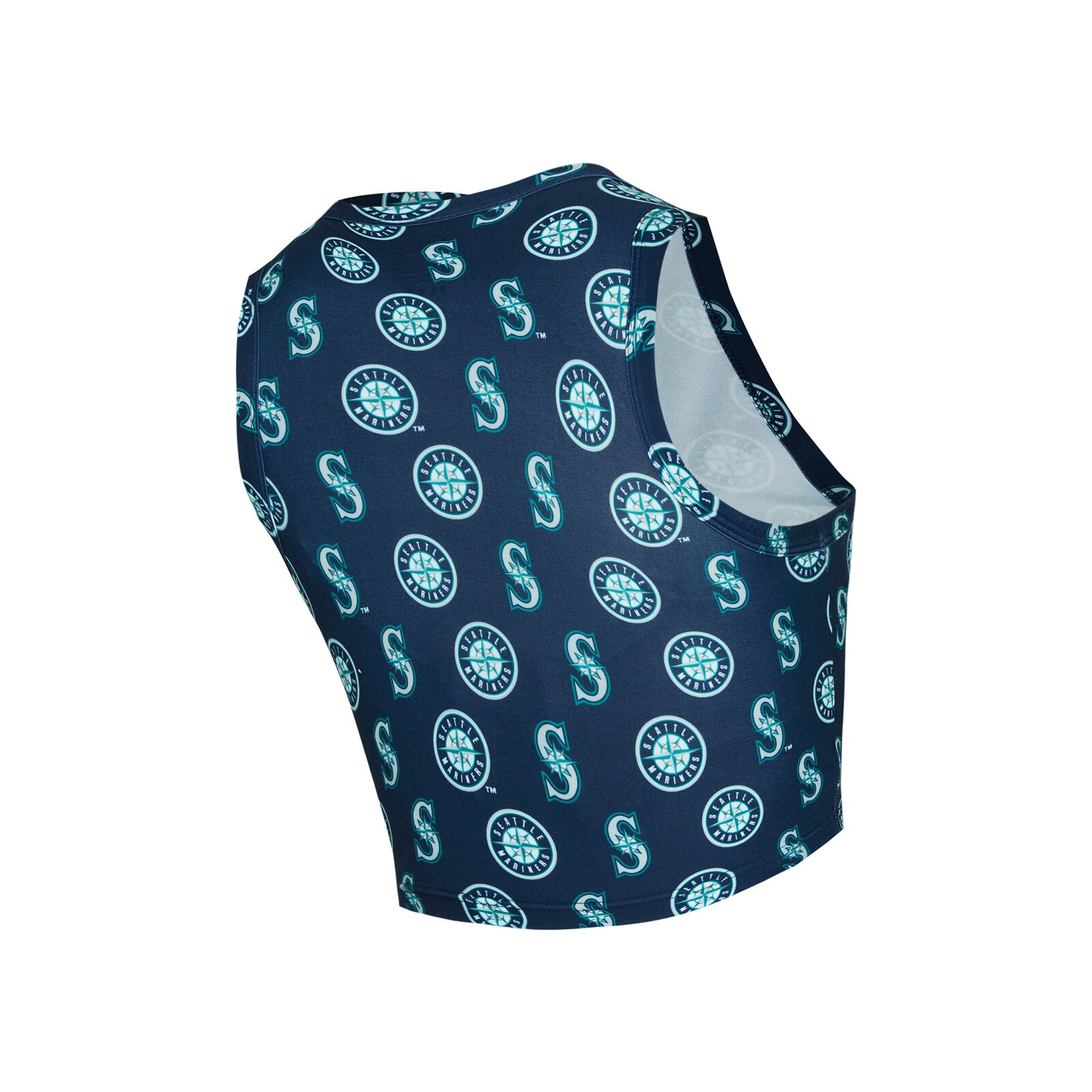여성용 Seattle Mariners Concepts Sport 네이비 니트 탱크톱 & 스코트 세트 상세 이미지 5
