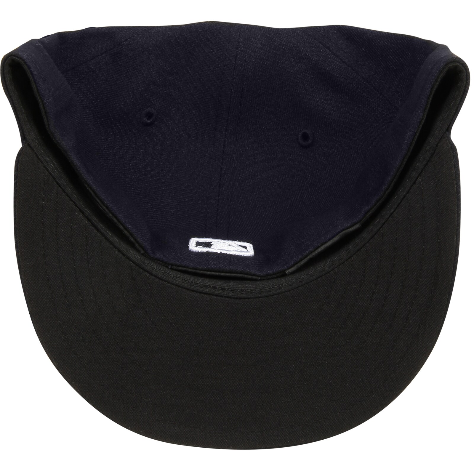 남성용 뉴욕 양키스 New Era 네이비 게임 어센틱 컬렉션 온필드 59FIFTY 피티드 모자 상세 이미지 6