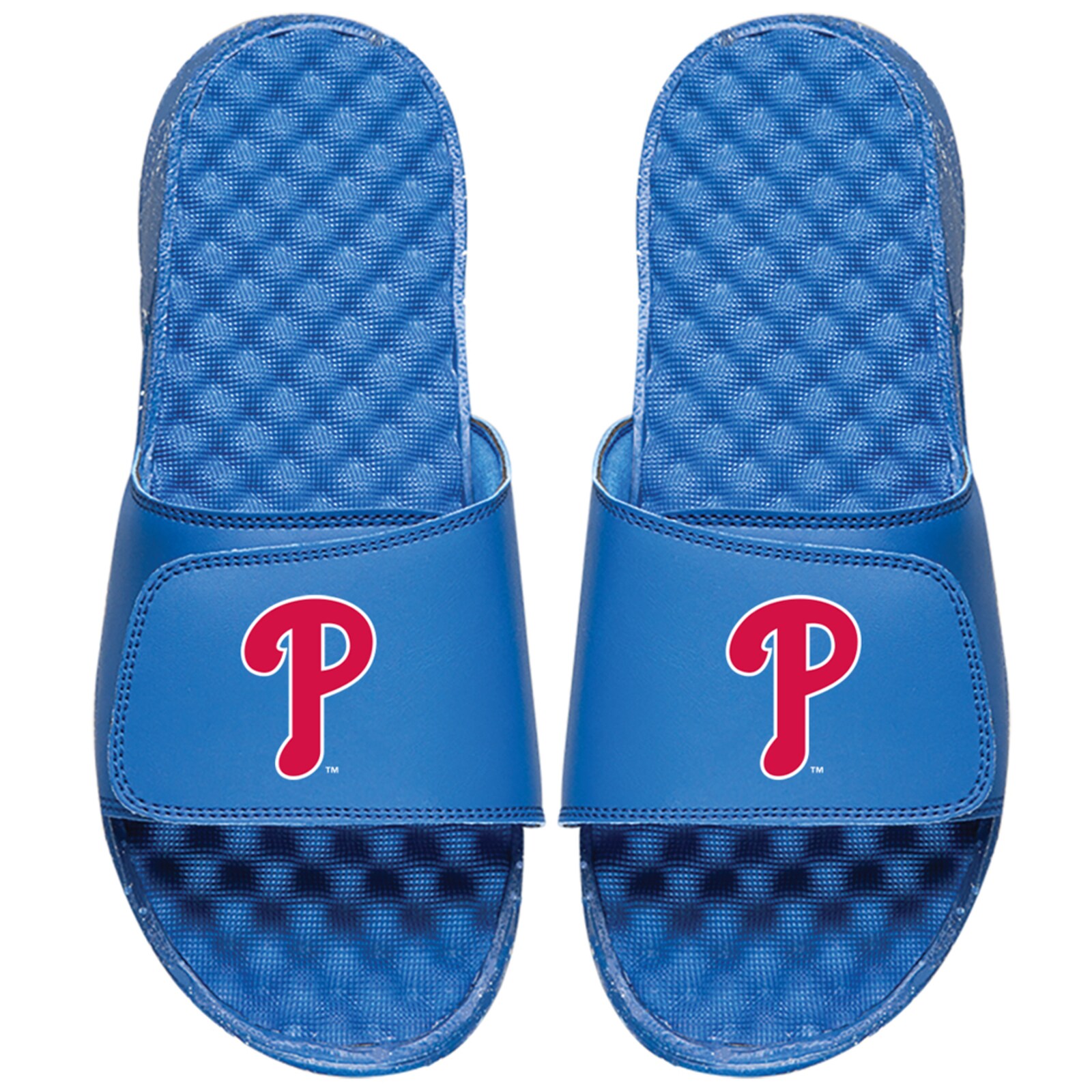 남성용 Philadelphia Phillies ISlide 블랙 얼터네이트 로고 슬라이드 샌들