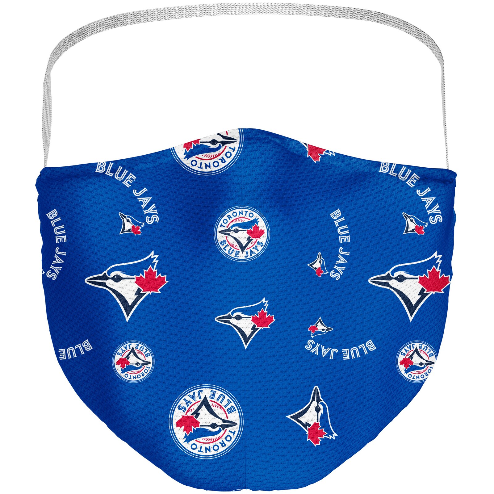 성인용 Toronto Blue Jays 로고 패턴 페이스 커버링 3팩 상세 이미지 4