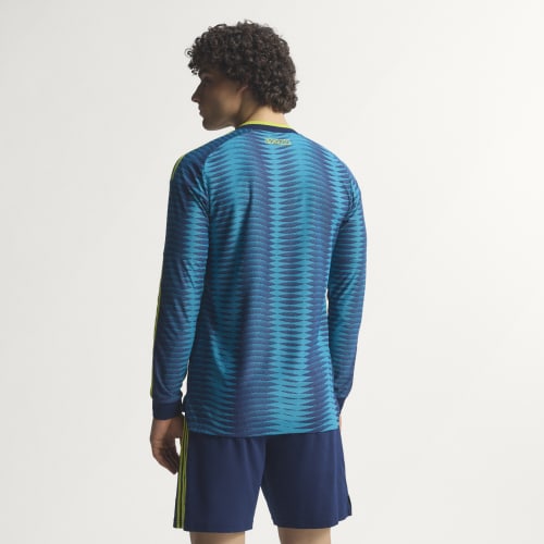 Colombia 26 Away Authentic Long Sleeve Jersey 상세 이미지 2
