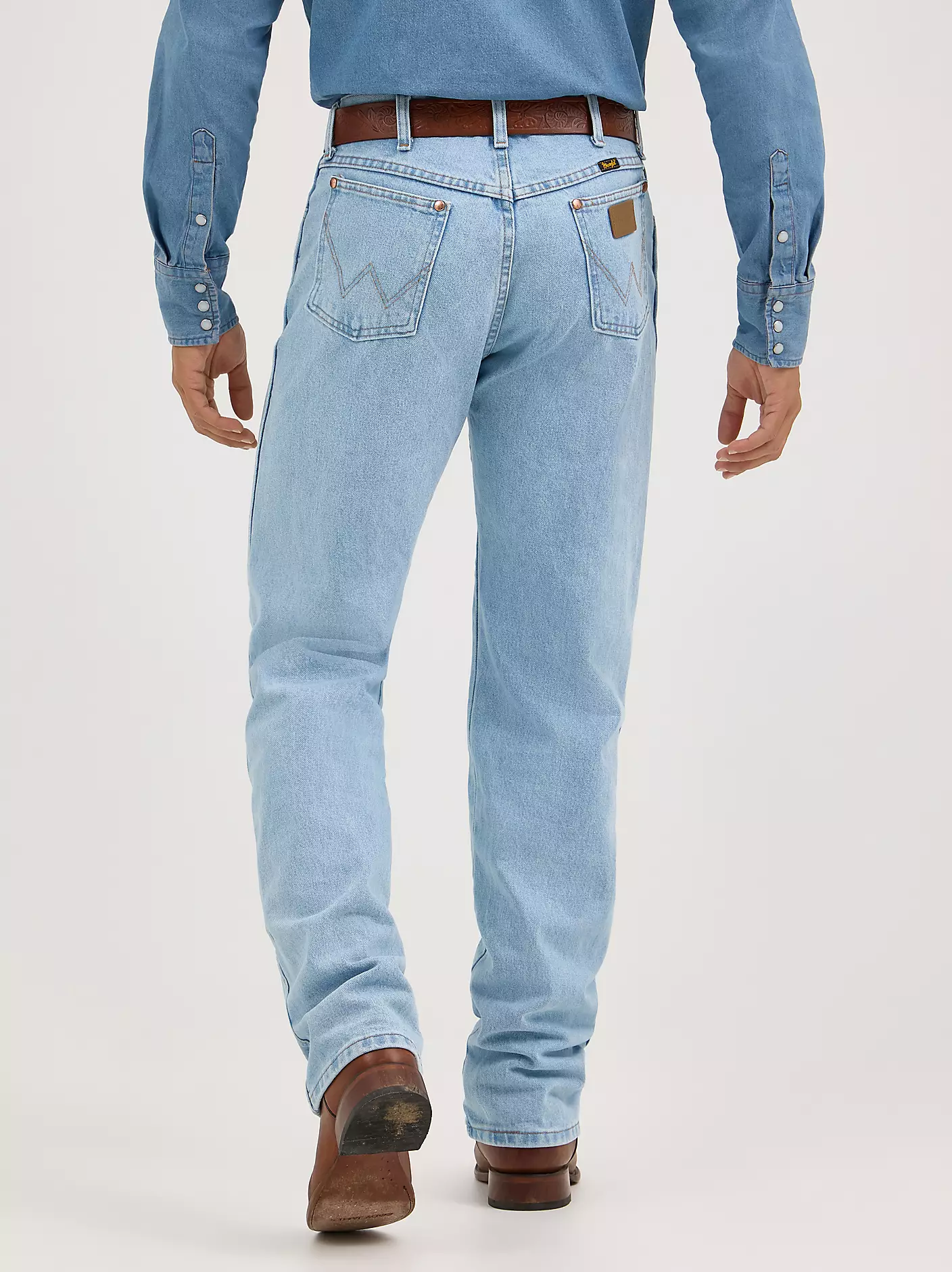 Cowboy Cut® 오리지널 핏 블리치 청바지 상세 이미지 3