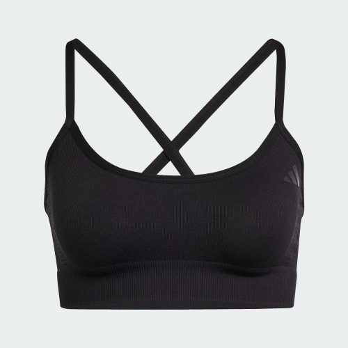 Workout Essentials Light-Support Knit Bra 상세 이미지 4