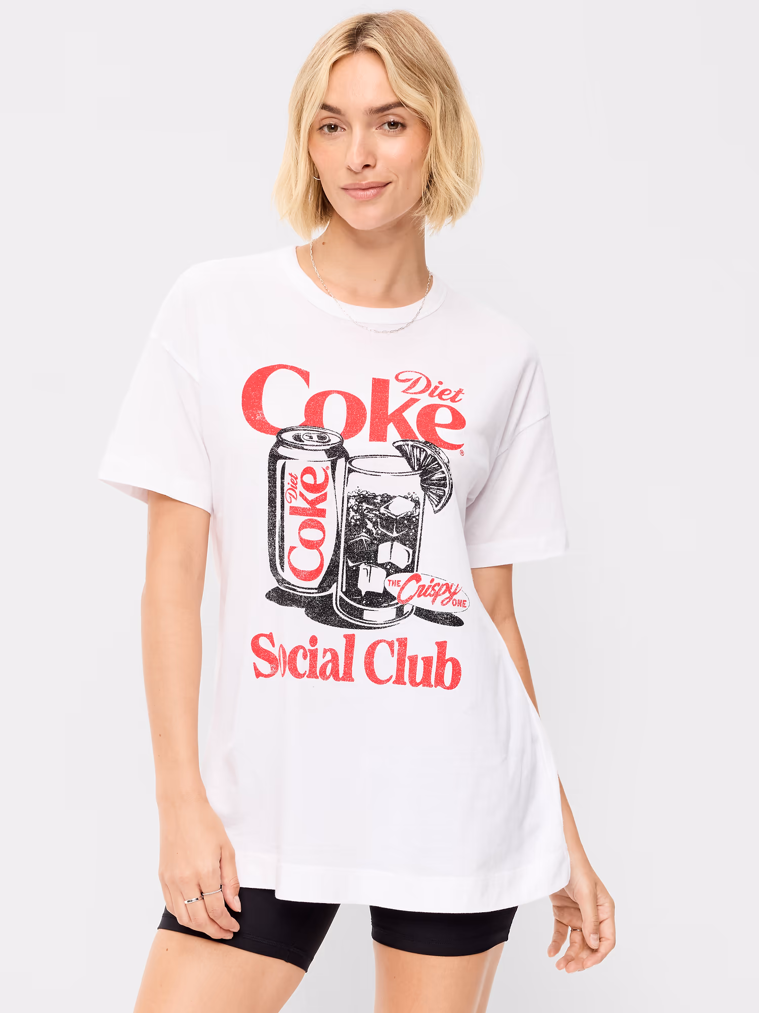 Coca Cola 오버사이즈 튜닉 티셔츠