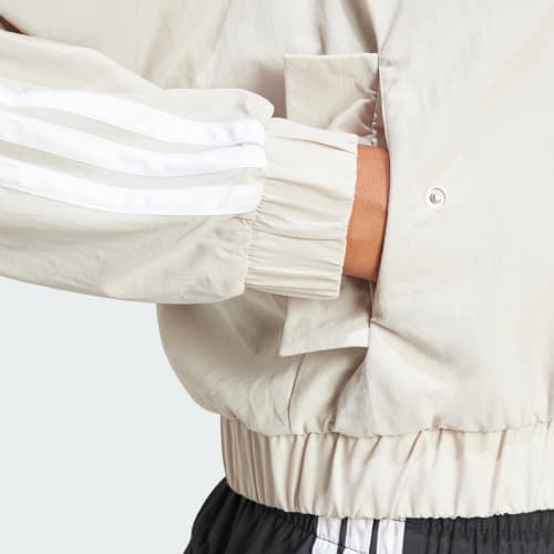 Essentials 3-Stripes Lifestyle Woven Bomber Jacket 상세 이미지 5