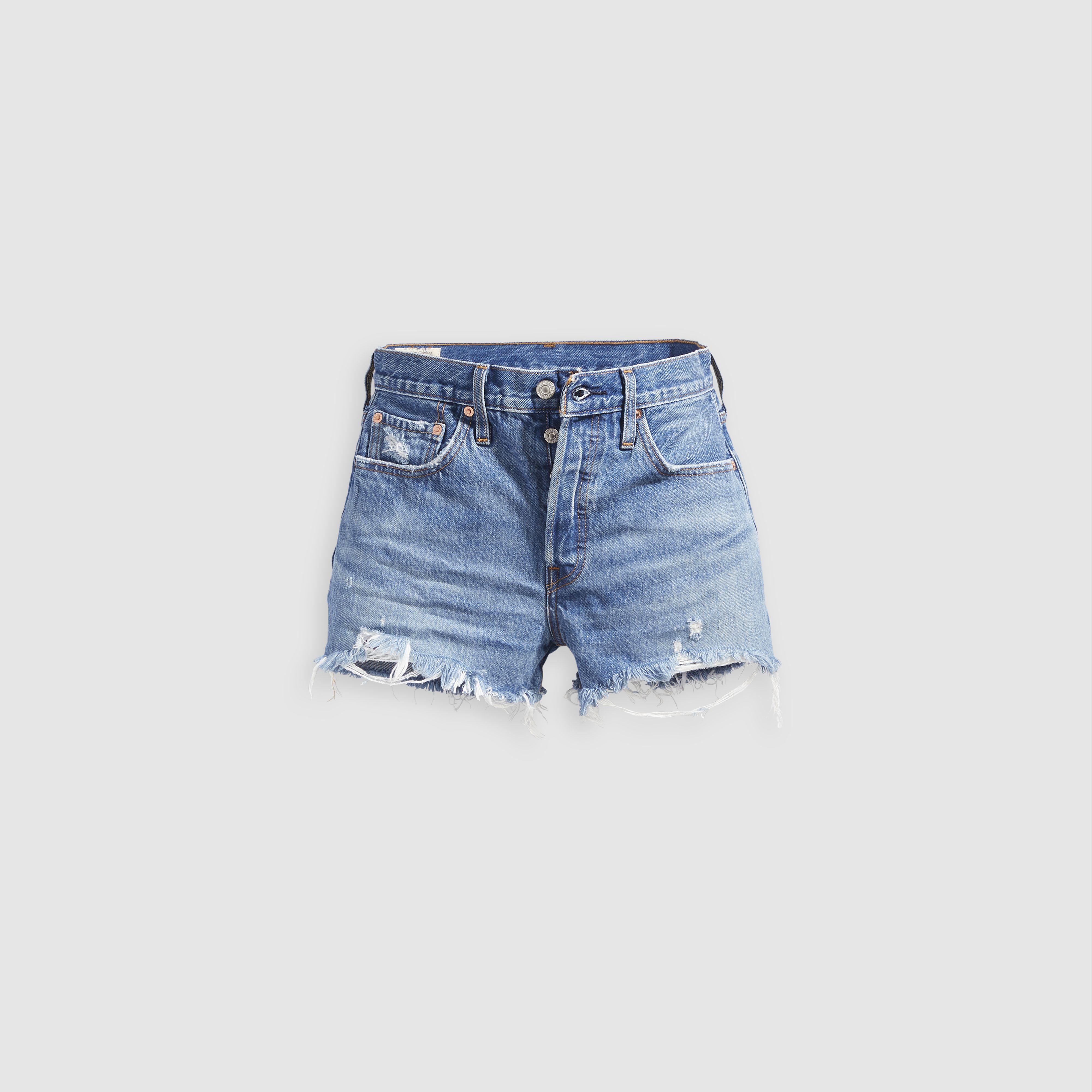 501® 오리지널 핏 하이라이즈 여성용 반바지 상세 이미지 6