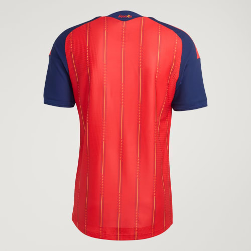Spain 26 Home Authentic Jersey 상세 이미지 7