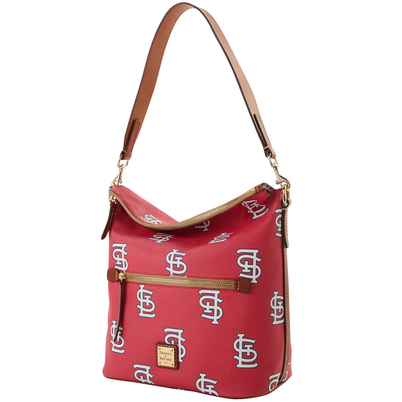 세인트루이스 카디널스 Dooney & Bourke 스포티 모노그램 라지 지갑 상세 이미지 3