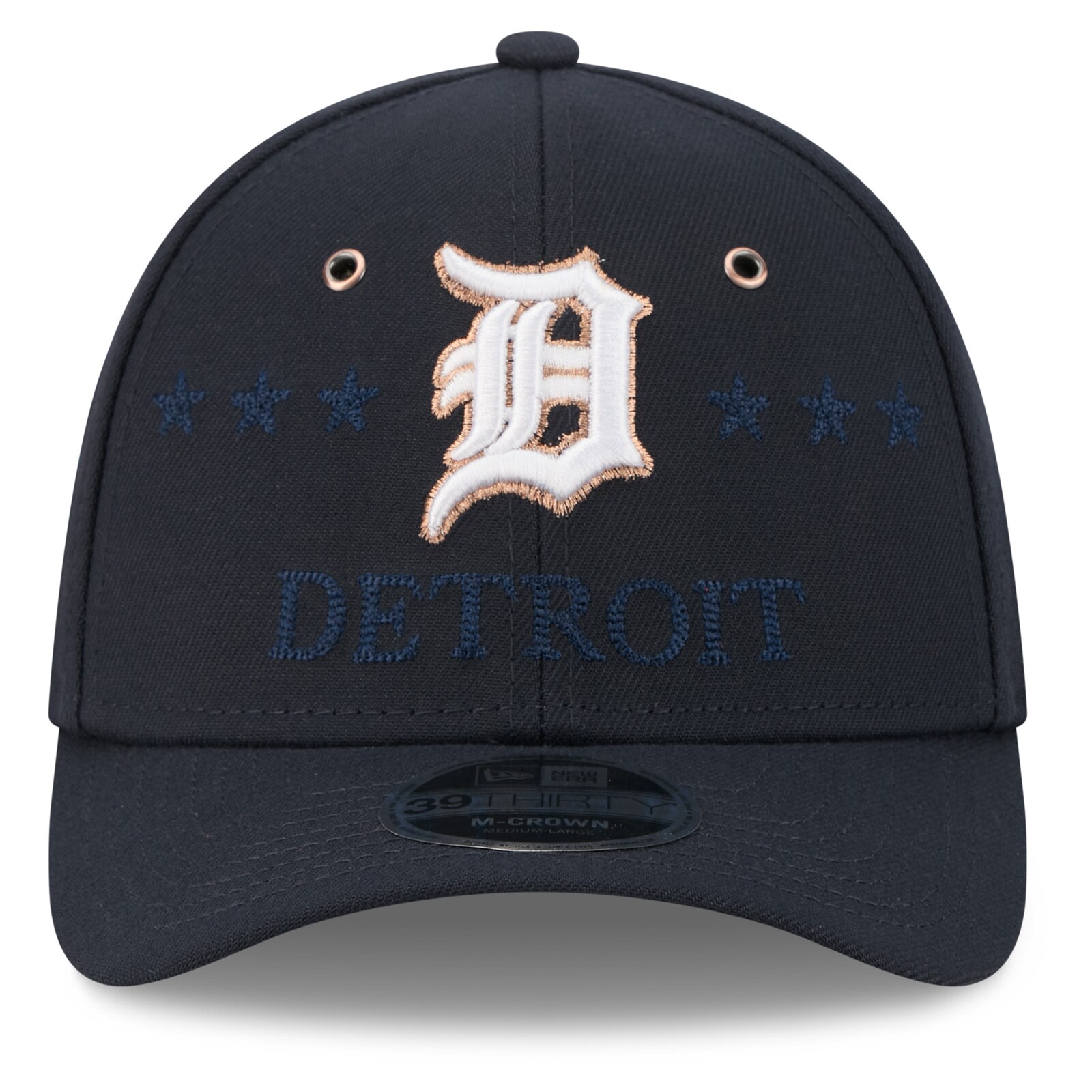 남성용 디트로이트 타이거스 New Era 네이비 2026 MLB 올스타전 39THIRTY 플렉스 모자 상세 이미지 3