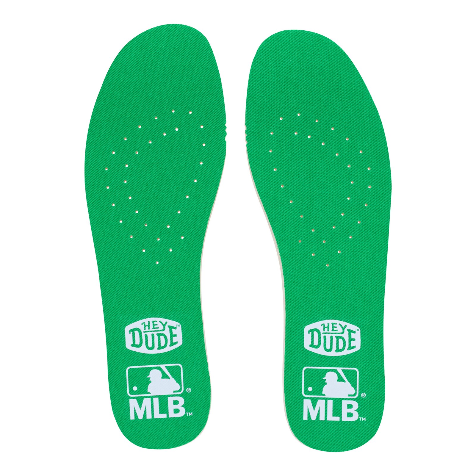 남성용 Texas Rangers Hey Dude 화이트 Wally 캐주얼 슬립온 슈즈 상세 이미지 8