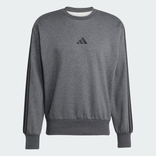 Essentials 3-Stripes Fleece Sweatshirt 상세 이미지 4