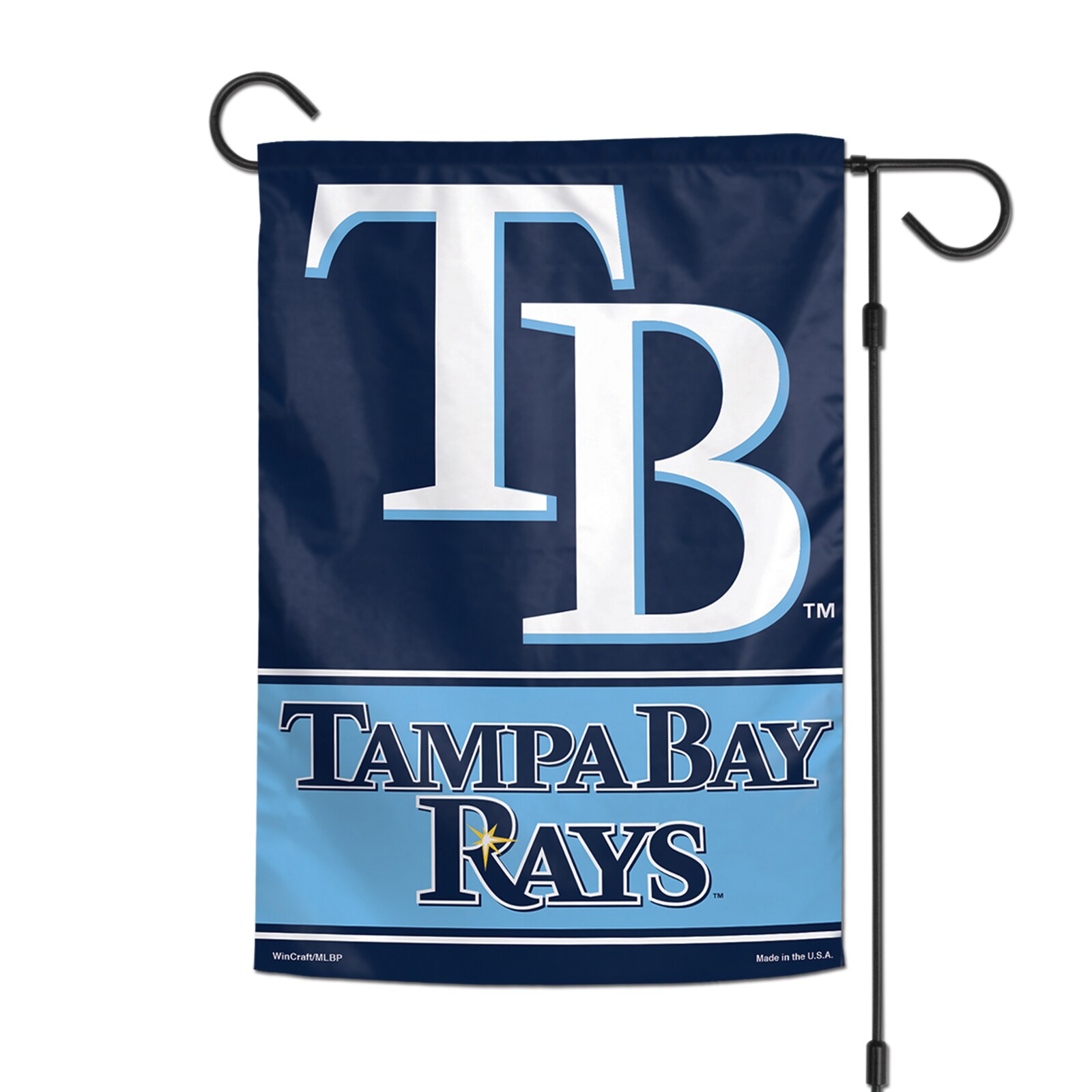 Tampa Bay Rays WinCraft 12 x 18인치 양면 가든 깃발 상세 이미지 3