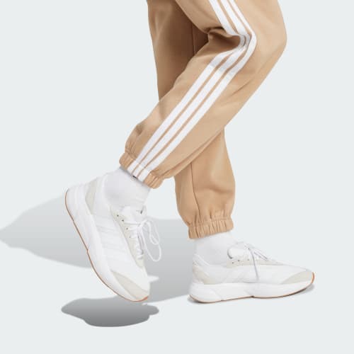 Essentials 3-Stripes Fleece Loose-Fit Pants 상세 이미지 6