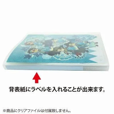 (굿즈 - 클리어파일 보관) 논캐릭터 오리지널 클리어파일 보관 폴더 앞커버 포켓 포함 클리어 상세 이미지 4