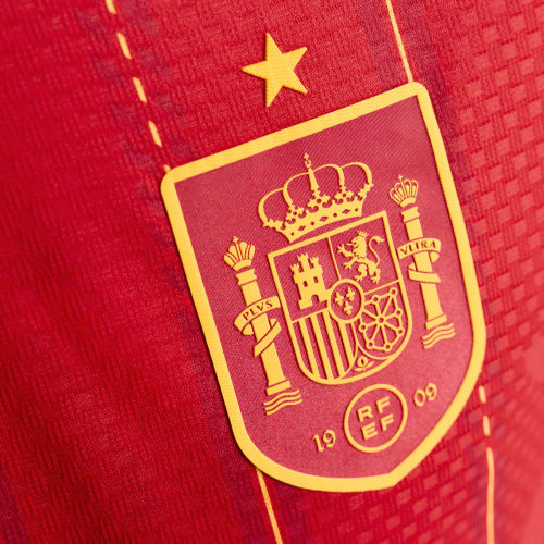 Spain 26 Home Authentic Jersey 상세 이미지 9