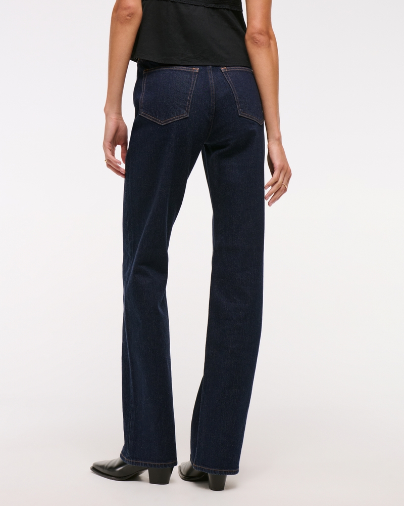 High Rise 90s Relaxed Vegan Suede Yoke Jean 상세 이미지 4