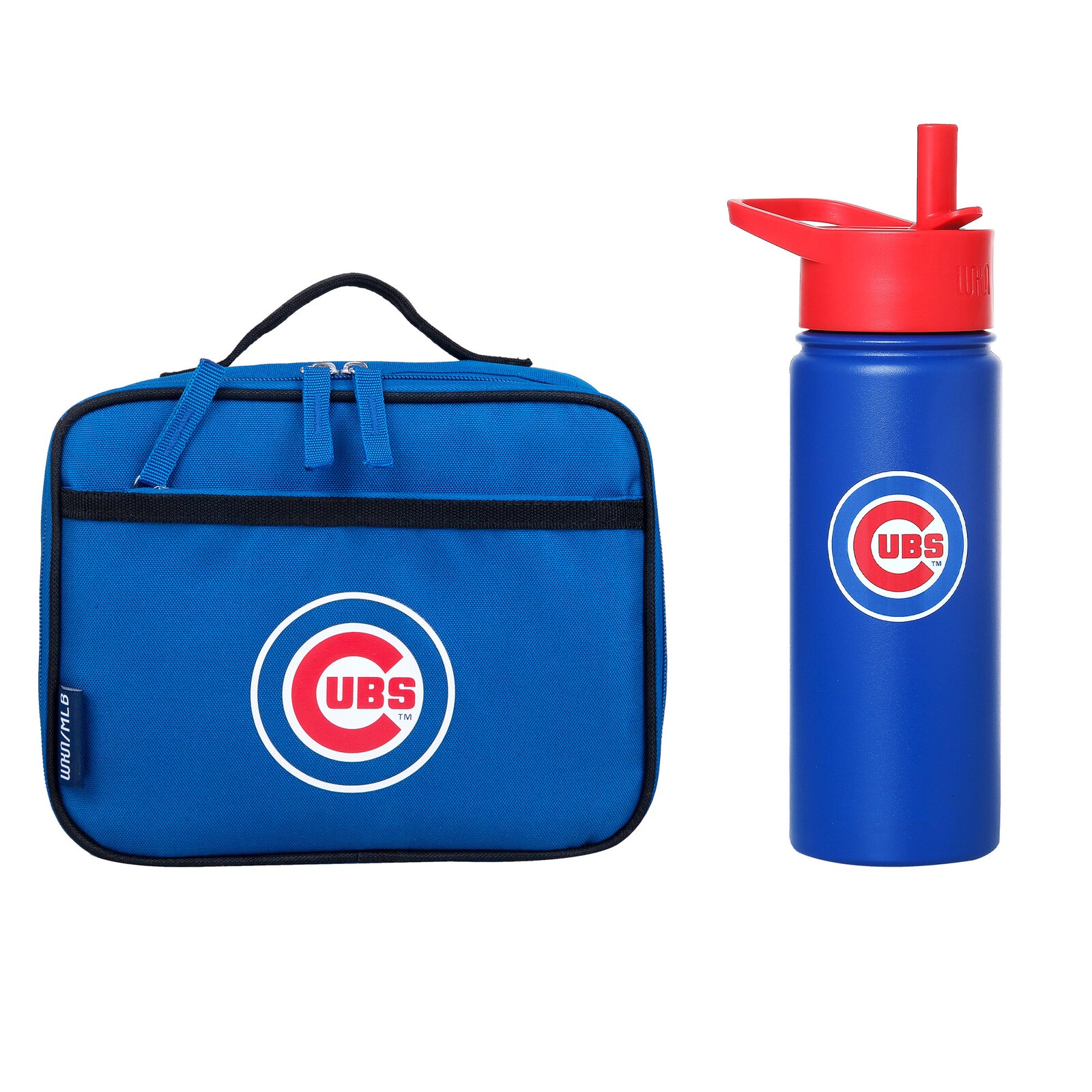 Chicago Cubs Wildkin 18온스 물병 & 런치 박스 세트 상세 이미지 2