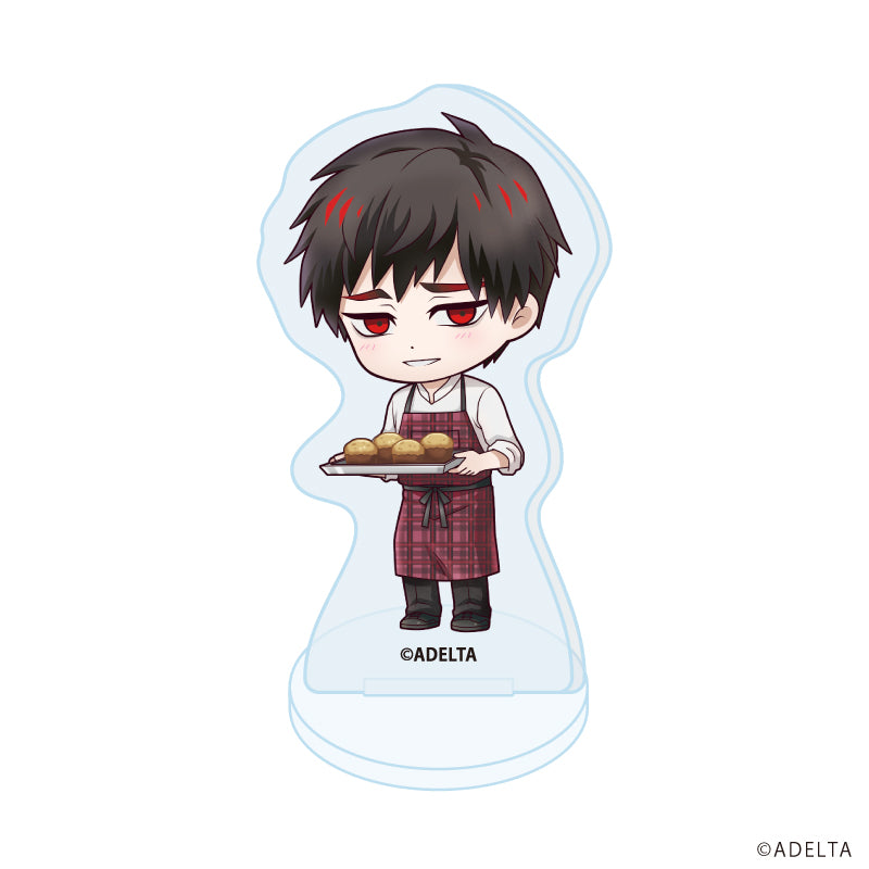 (1BOX=11)(굿즈 - 아크릴 스탠드) Owen (Ooe) 아크릴 쁘띠 스탠드 04 스쿨 Ver. (치비 일러스트) 상세 이미지 11