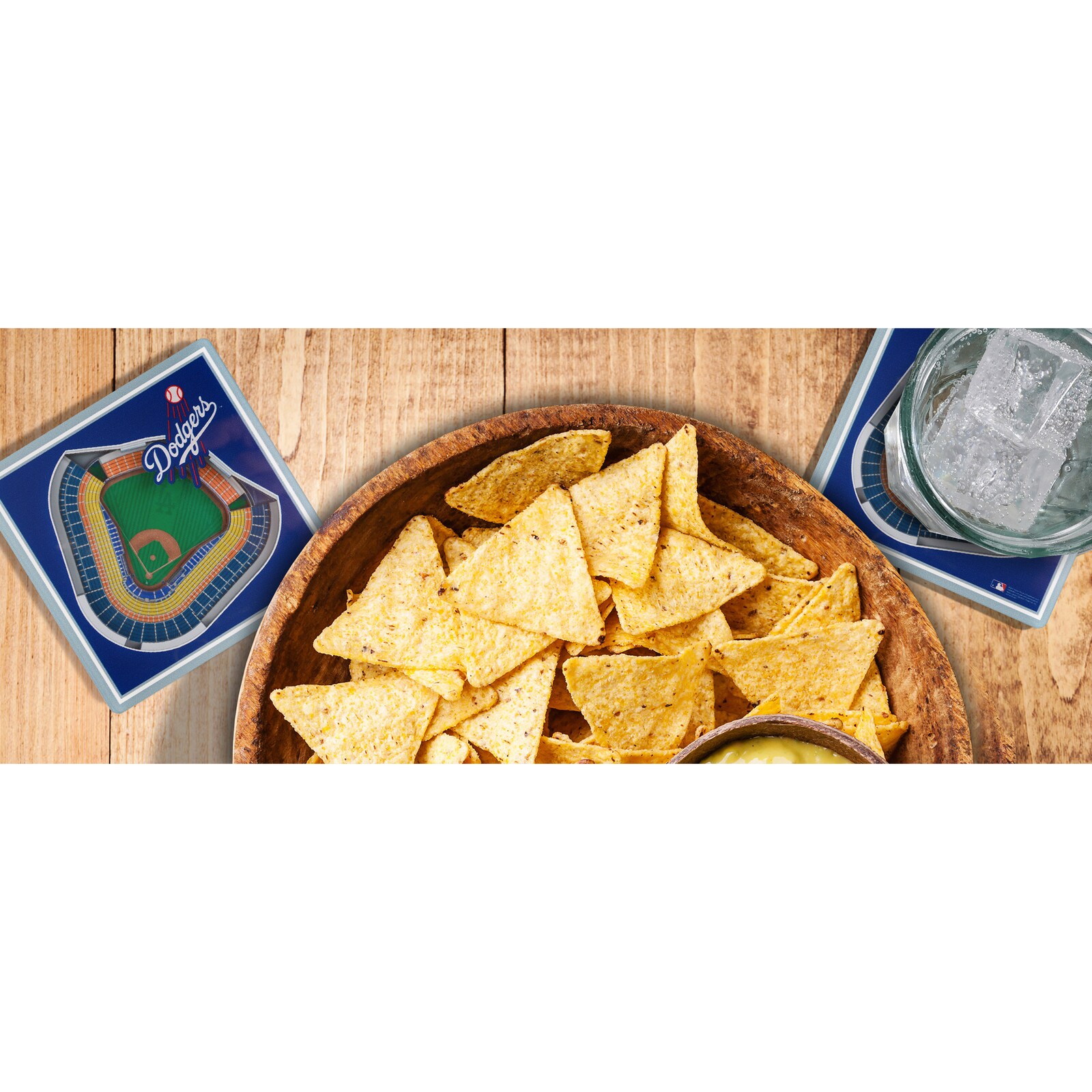 로스앤젤레스 다저스 블루 3D 스타디움 뷰 코스터 상세 이미지 4