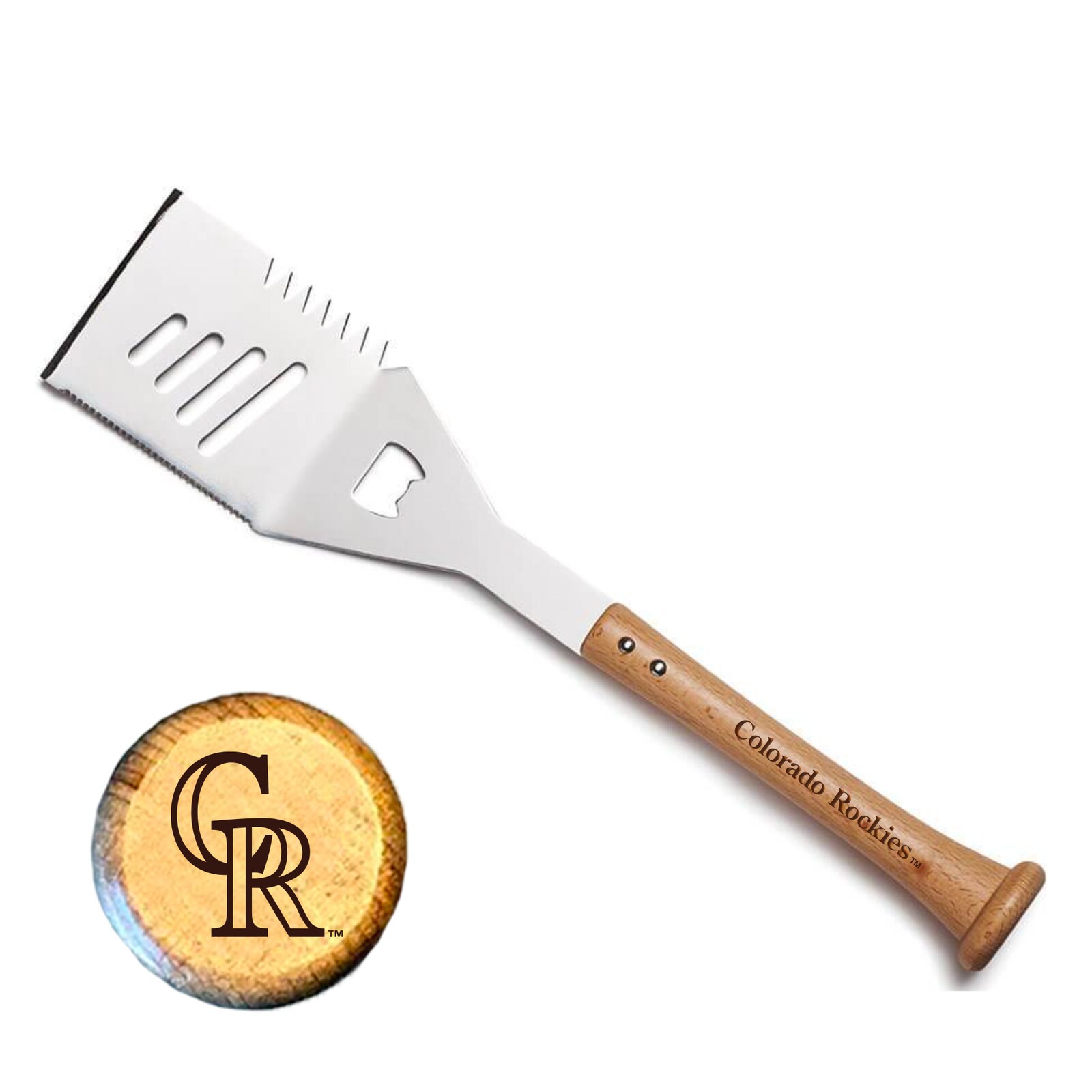 콜로라도 로키스 Baseball BBQ 슬라이더 뒤집개