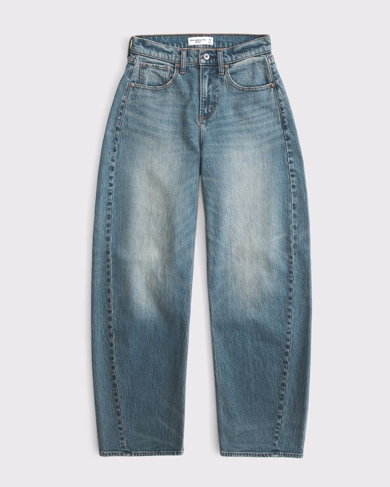 High Rise Barrel Jean 상세 이미지 6