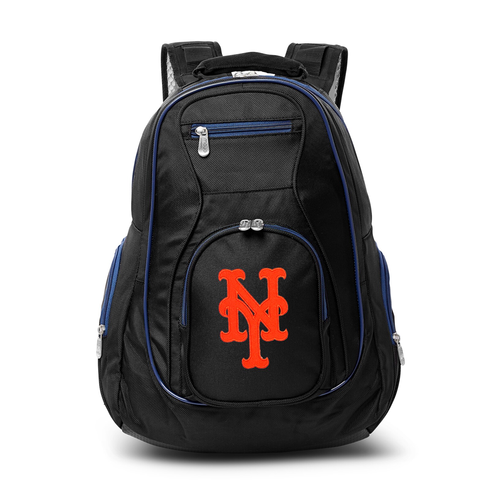 New York Mets MOJO 블랙 트림 컬러 노트북 백팩