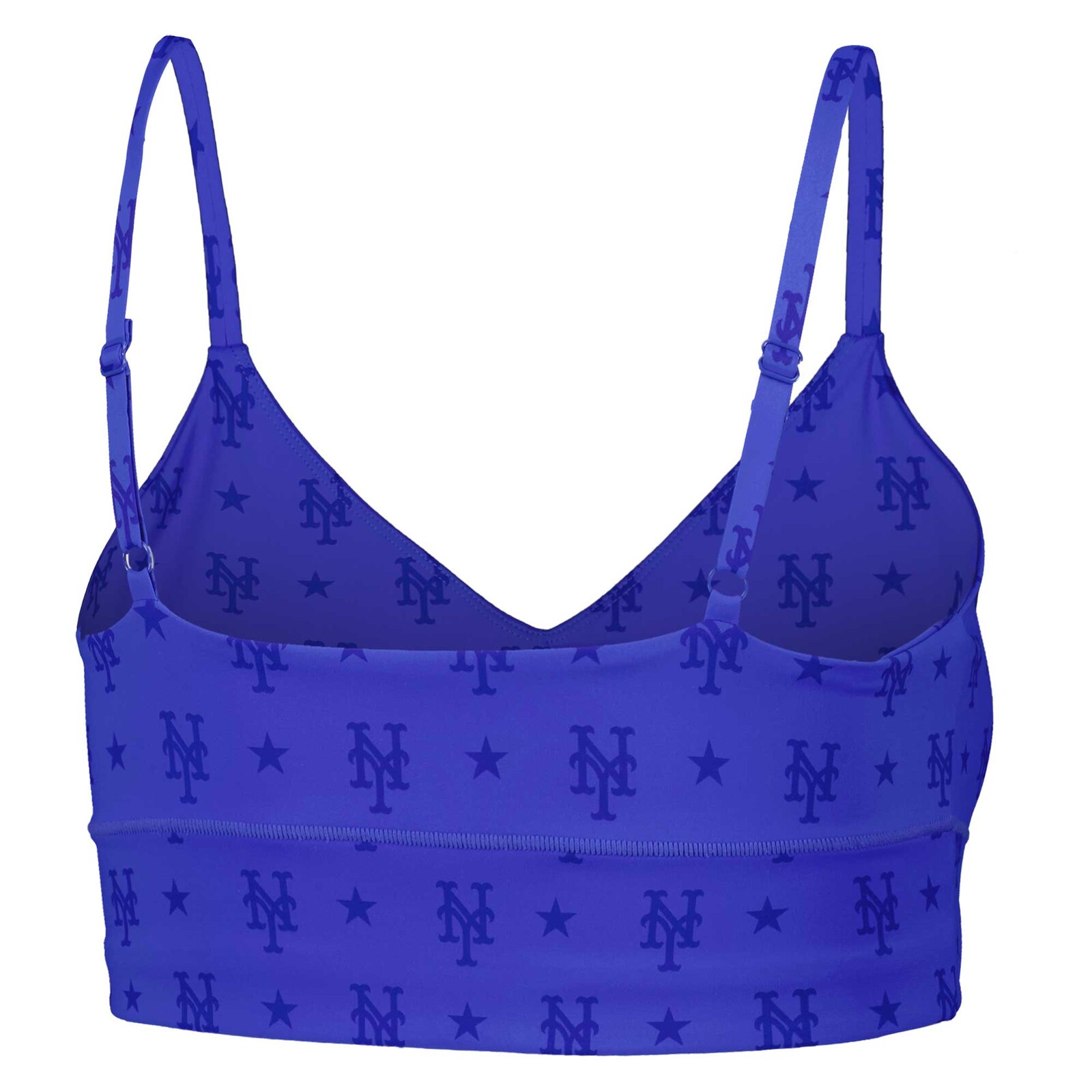 여성용 New York Mets Terez 로열 액티브 브라 상세 이미지 4