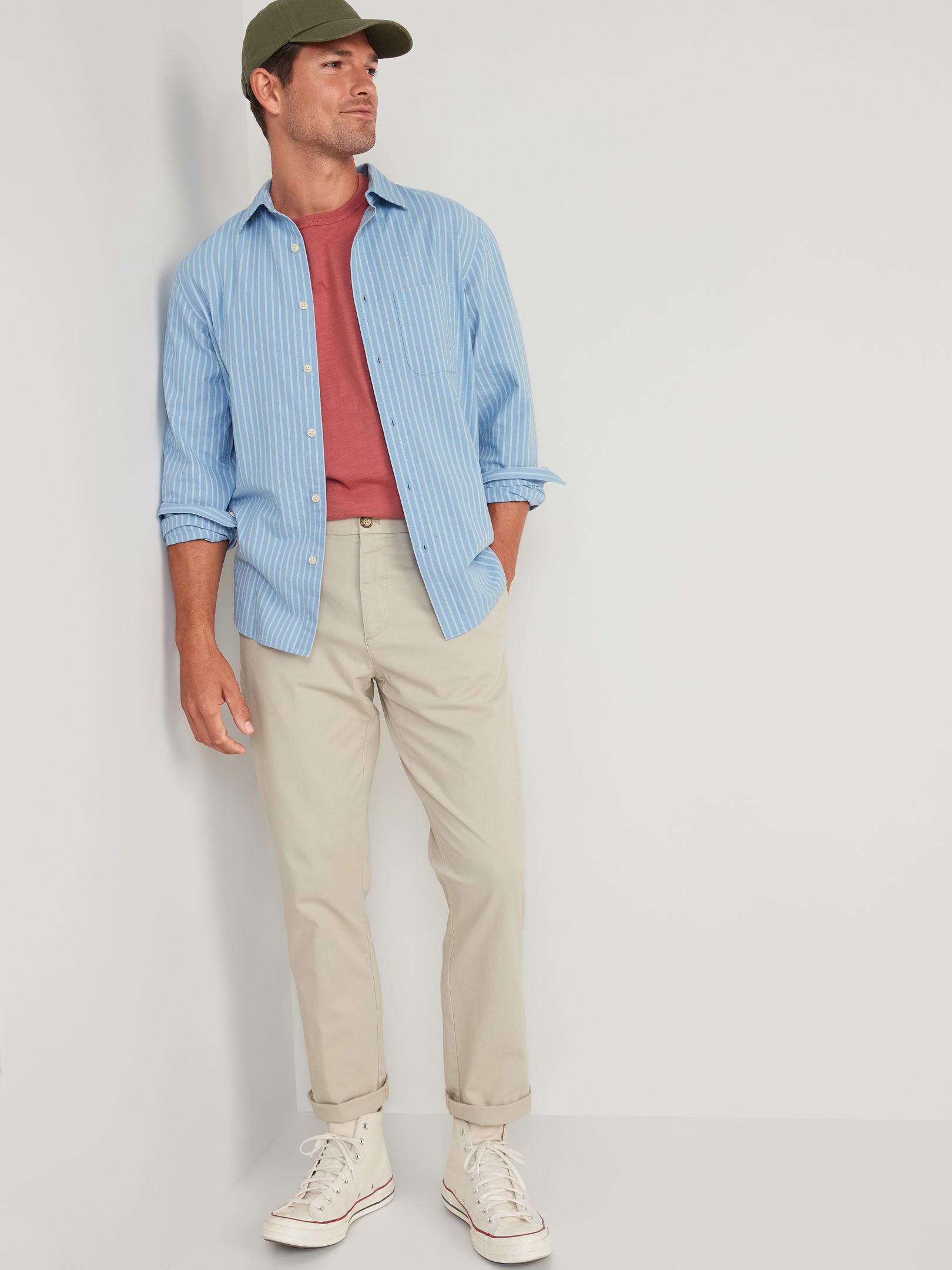Straight Rotation Chino Pants 상세 이미지 3