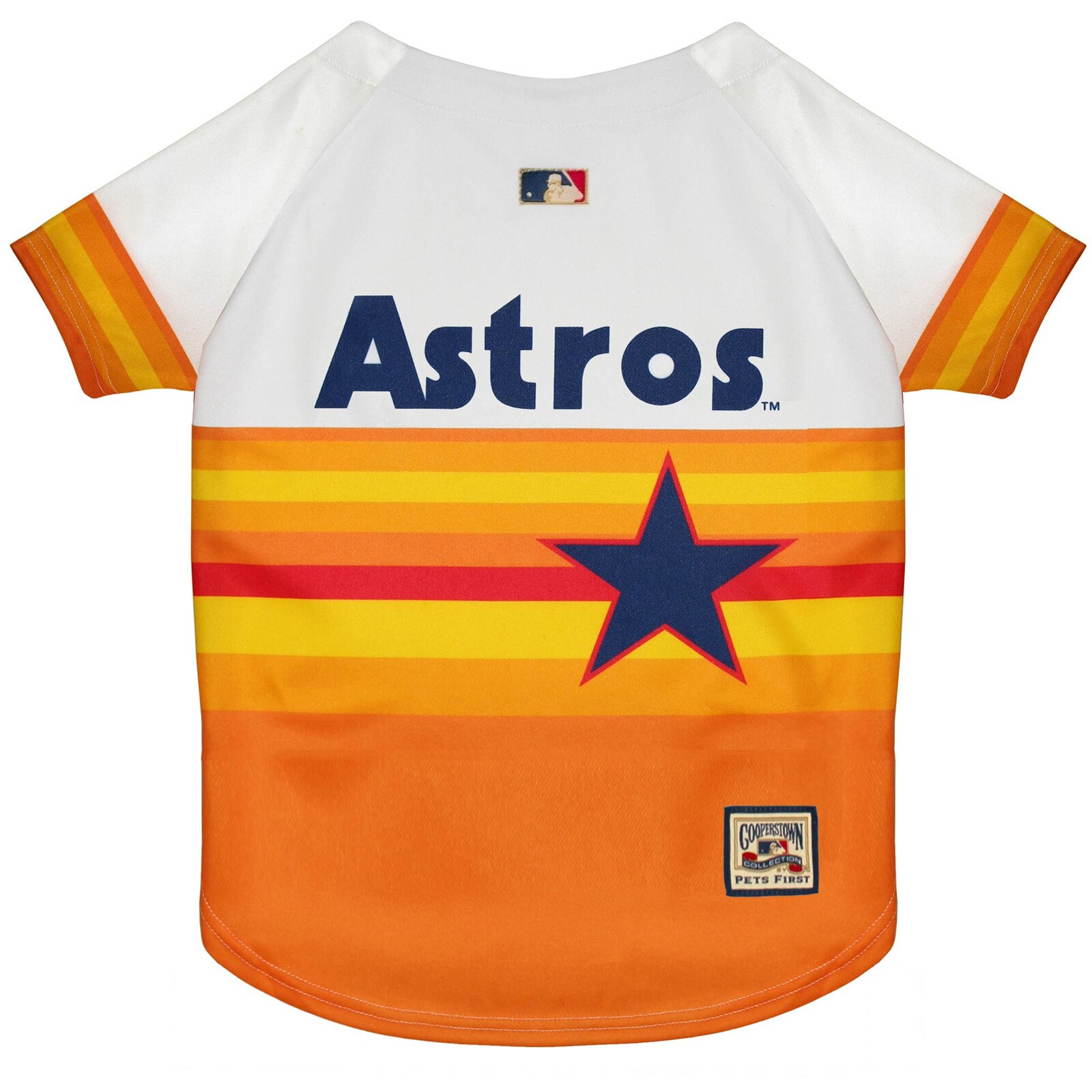 Houston Astros Cooperstown Collection 반려동물 유니폼 상세 이미지 3