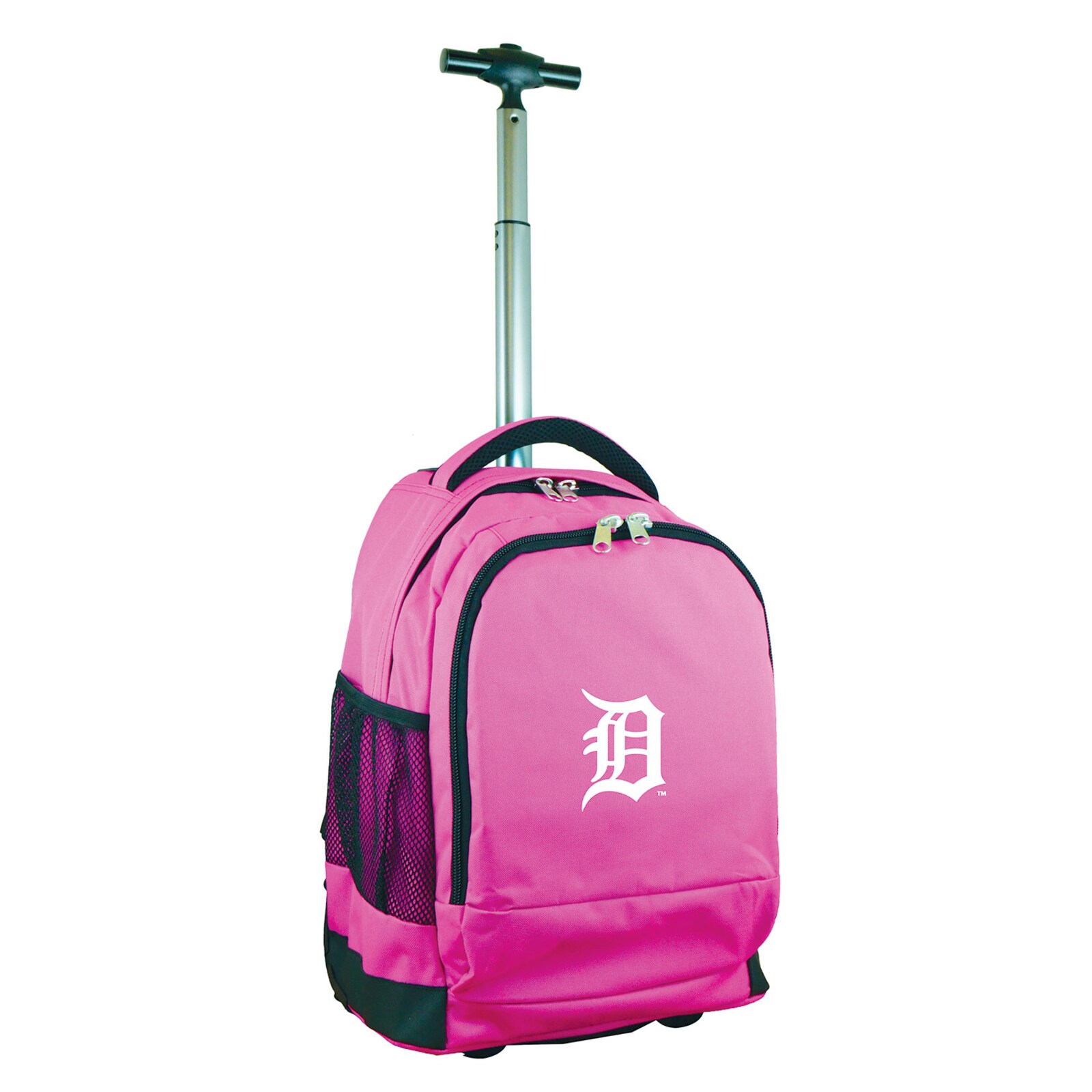Detroit Tigers MOJO 핑크 19인치 프리미엄 바퀴형 백팩 상세 이미지 2