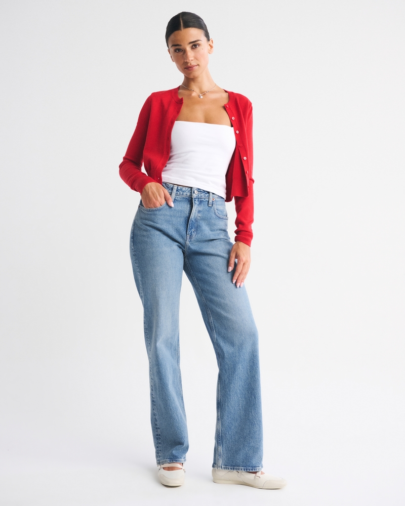 Curve Love High Rise 90s Relaxed Heart Embroidered Jean 상세 이미지 5