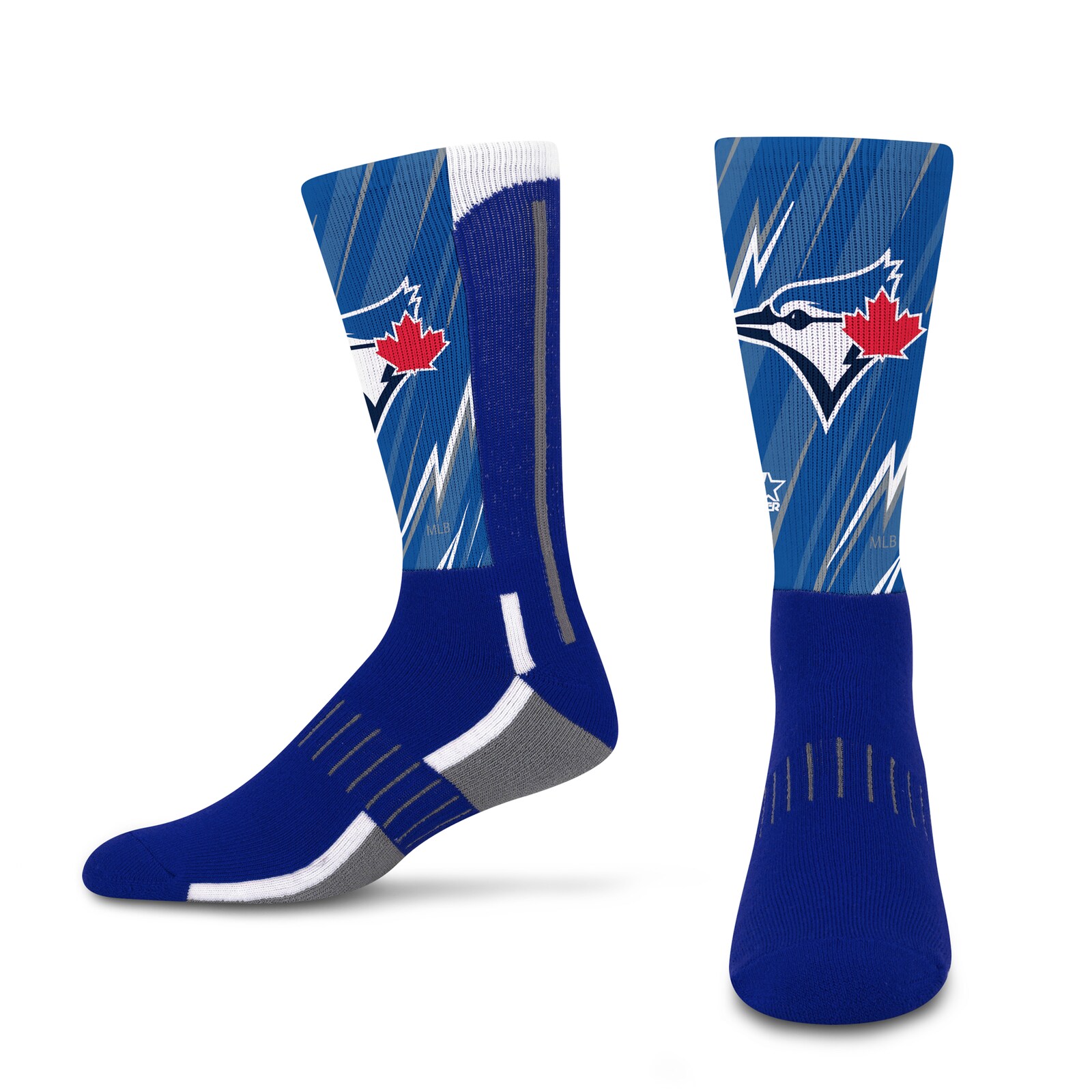 남녀공용 Toronto Blue Jays Starter Big Energy Neo 크루 양말 2팩 세트 상세 이미지 4