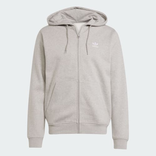 Trefoil Essentials Full-Zip Hoodie 상세 이미지 4