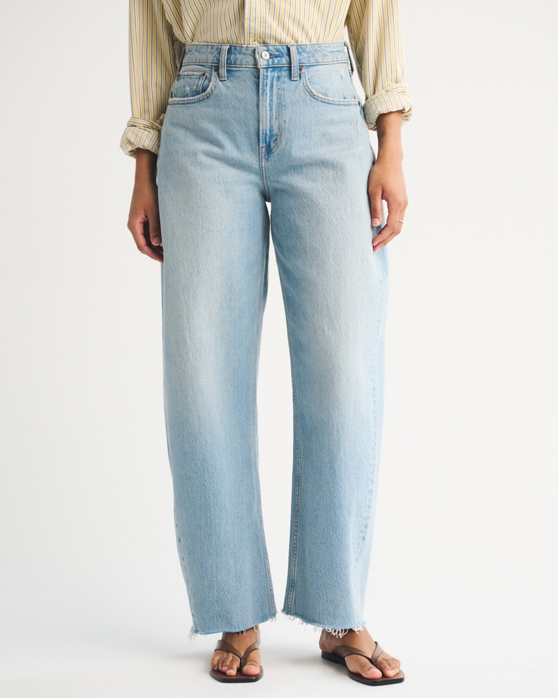 Curve Love High Rise Barrel Jean 상세 이미지 2