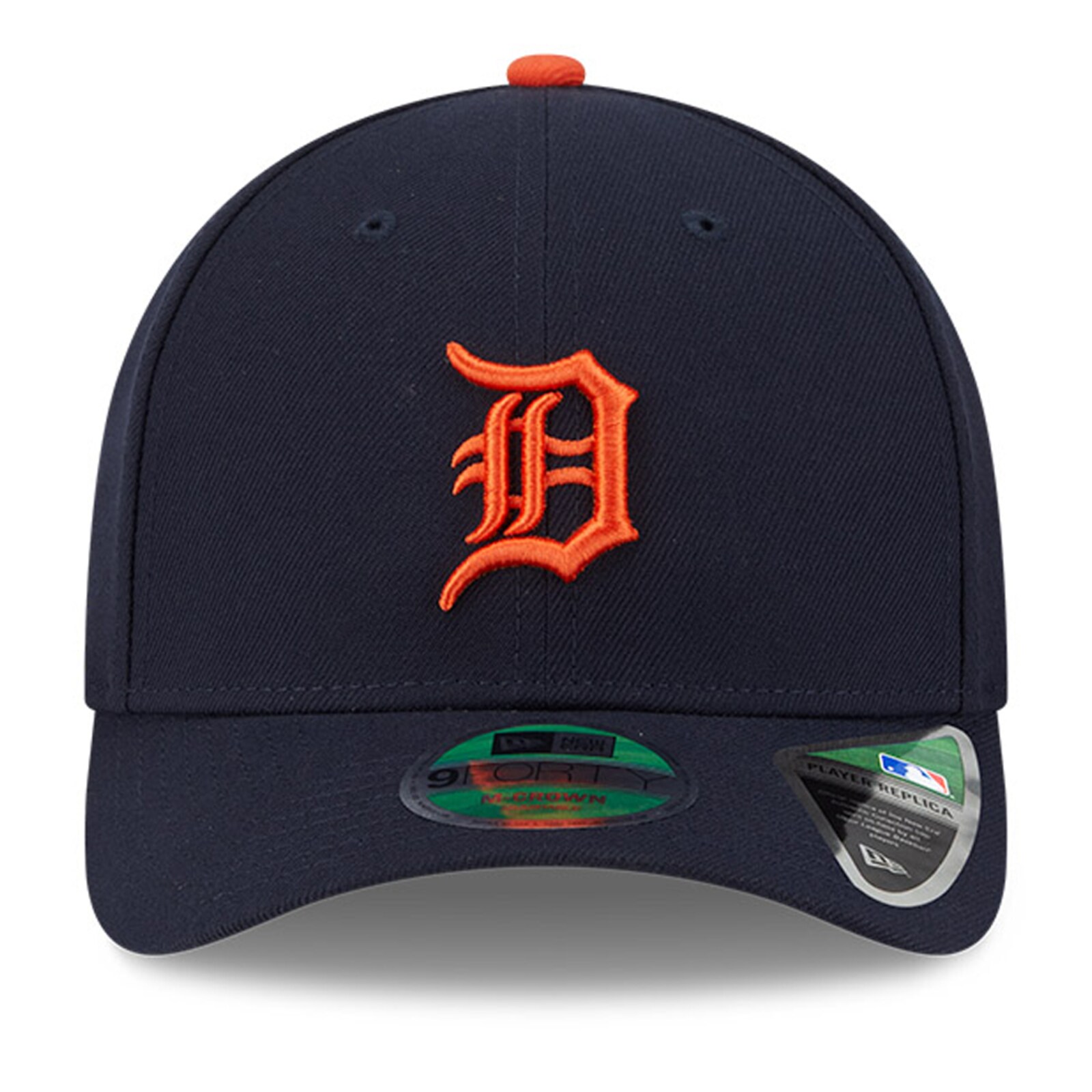 남성용 Detroit Tigers New Era 네이비 플레이어 레플리카 9FORTY 조절식 모자 상세 이미지 3