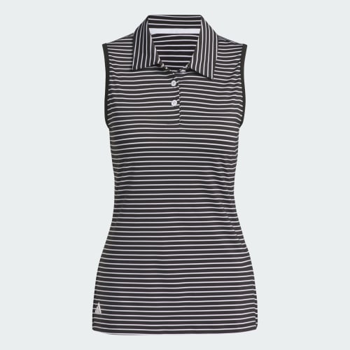 PERFORMANCE STRIPE SLEEVELESS POLO Shirt 상세 이미지 4