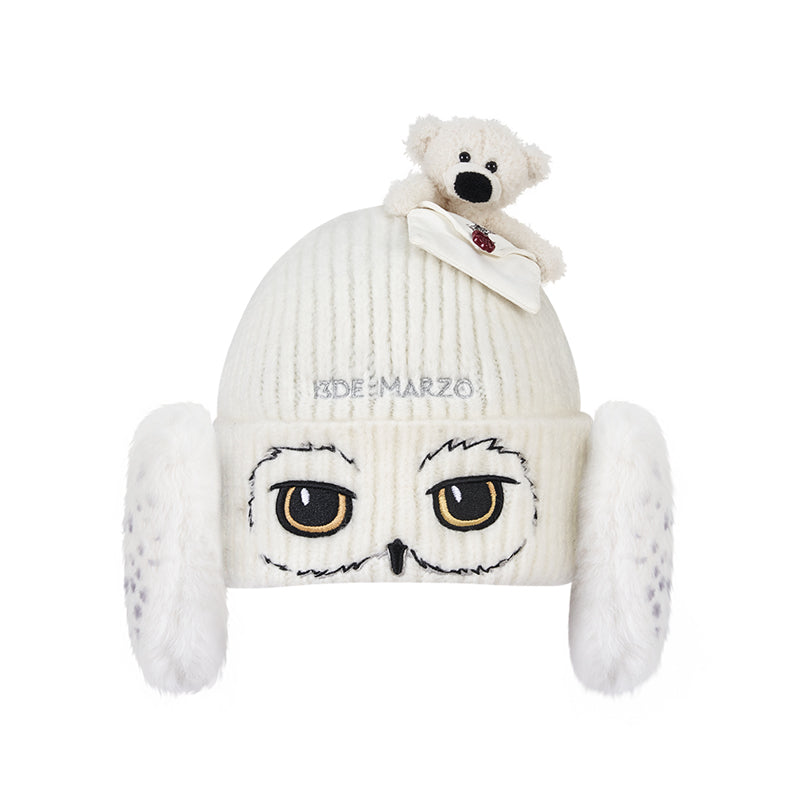 Harry Potter × 13DE MARZO Hedwig Hogwarts 오퍼 곰 비니