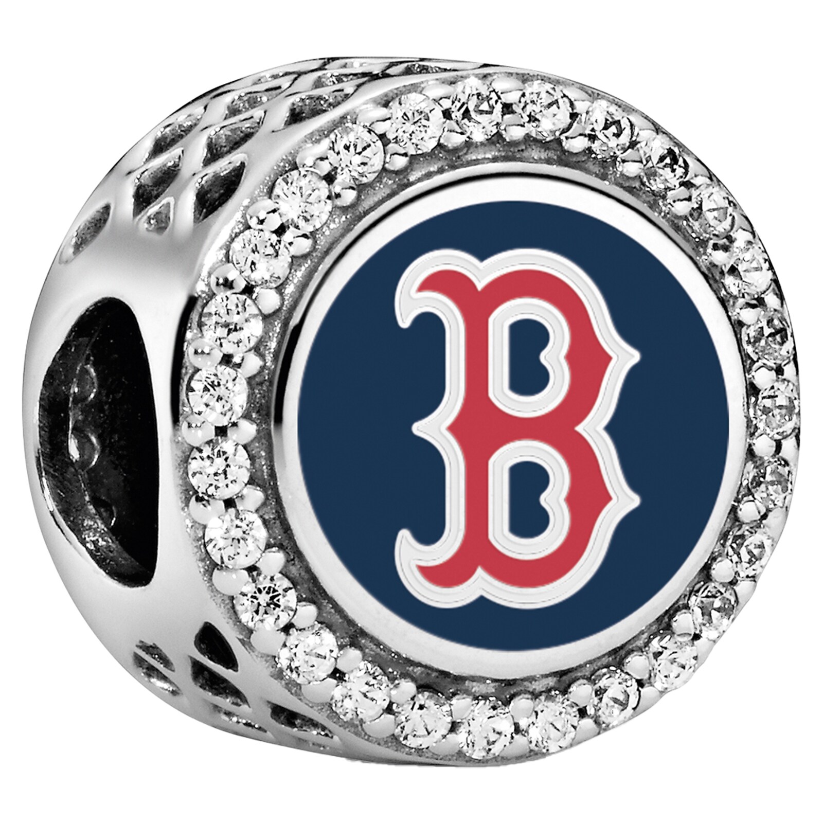 Boston Red Sox Pandora 컬러 버튼 참 상세 이미지 2