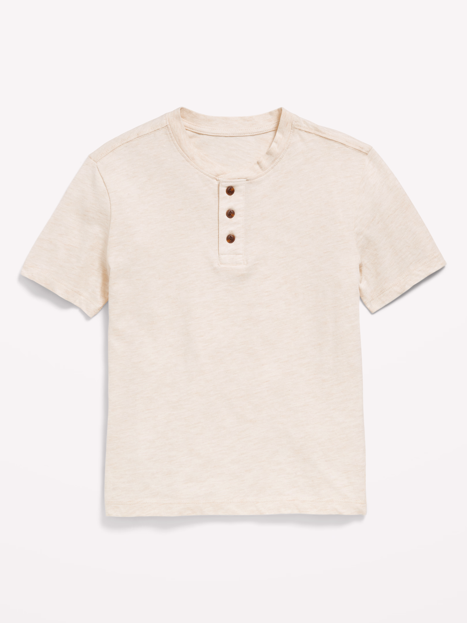 Short-Sleeve Henley T-Shirt for Boys 상세 이미지 2