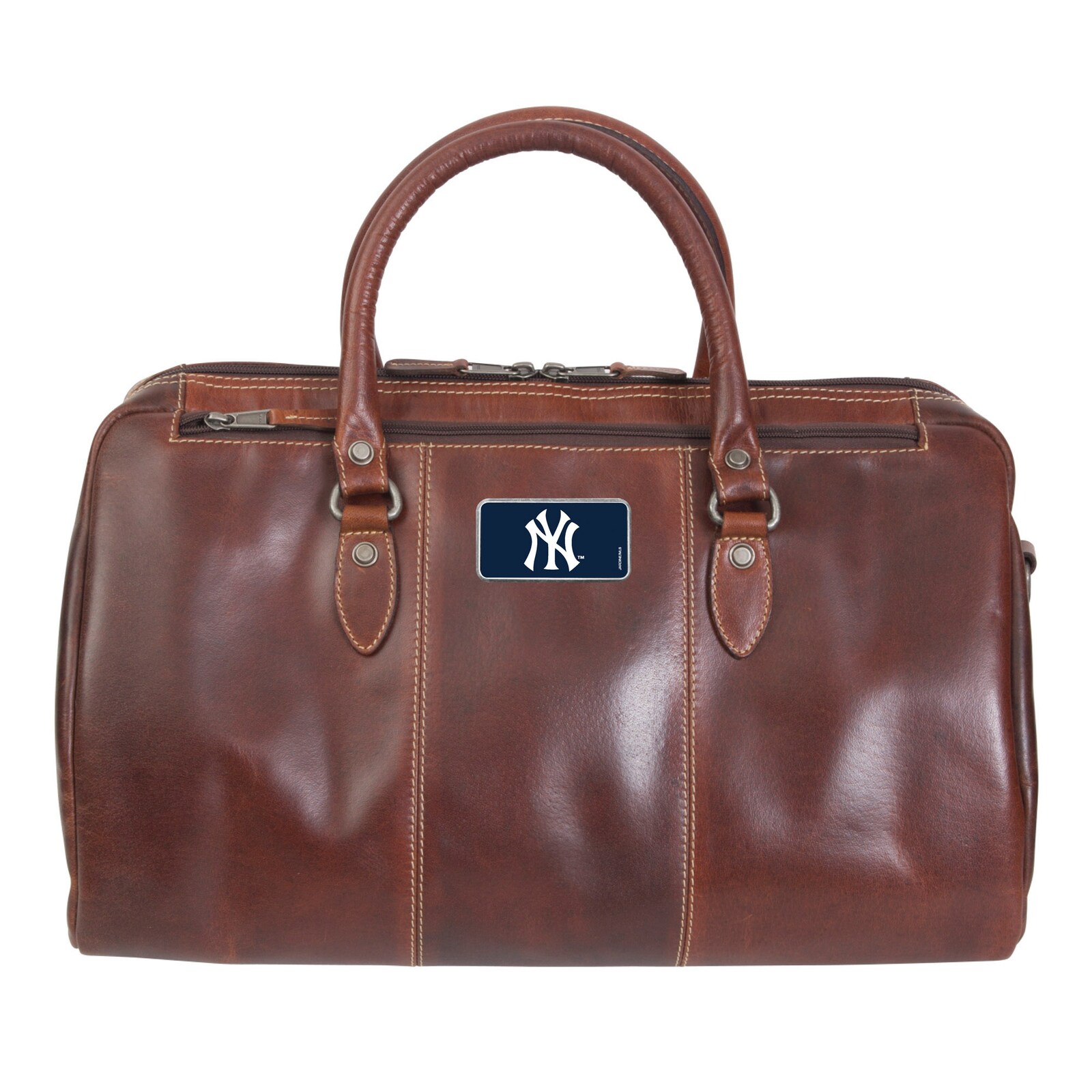 New York Yankees 브라운 컬러 로고 플레이트 Niagara Canyon 더플백