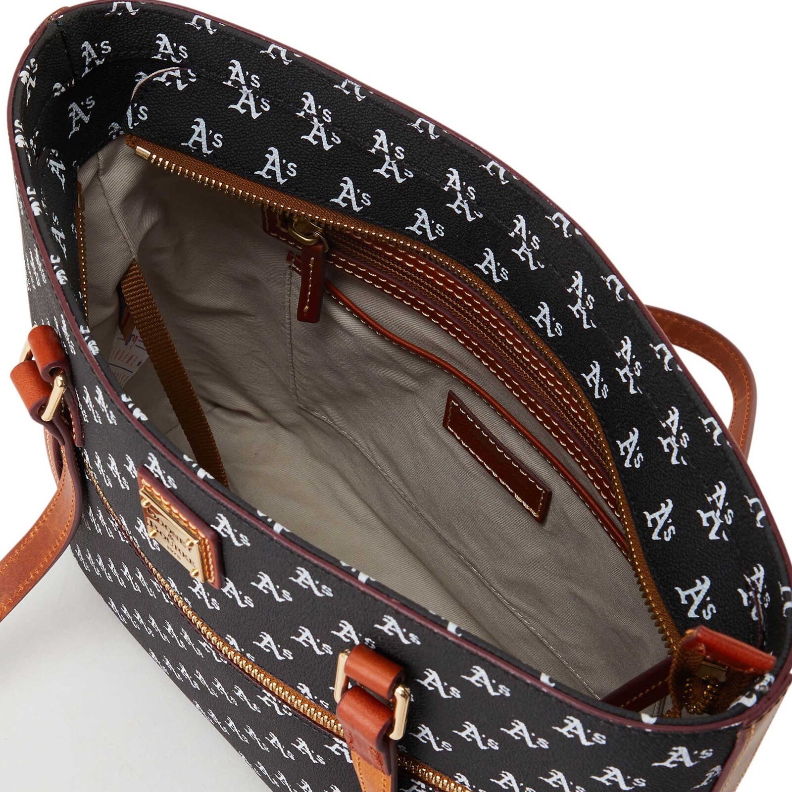 Athletics Dooney & Bourke Signature 쇼퍼 지갑 상세 이미지 4