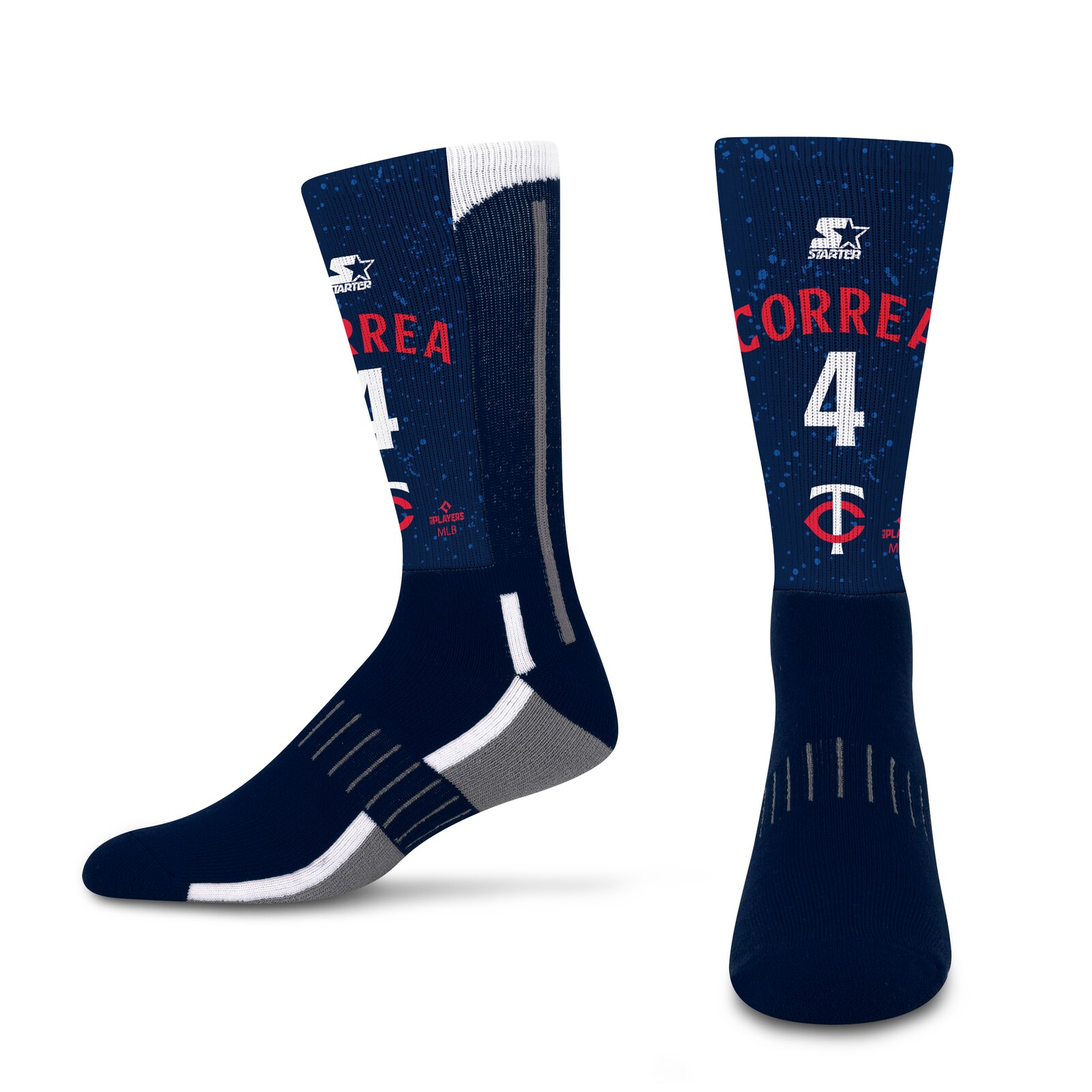 공용 Minnesota Twins Carlos Correa Starter 저지 아치 네오 2종 양말 세트 상세 이미지 4