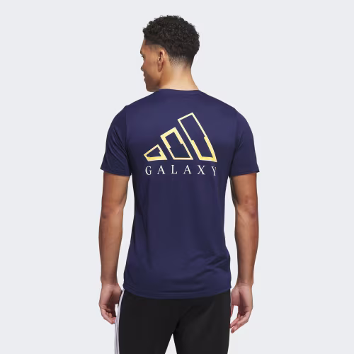 LOS ANGELES GALAXY MENS SHORT SLEEVE PREGAME T-SHIRT 상세 이미지 2