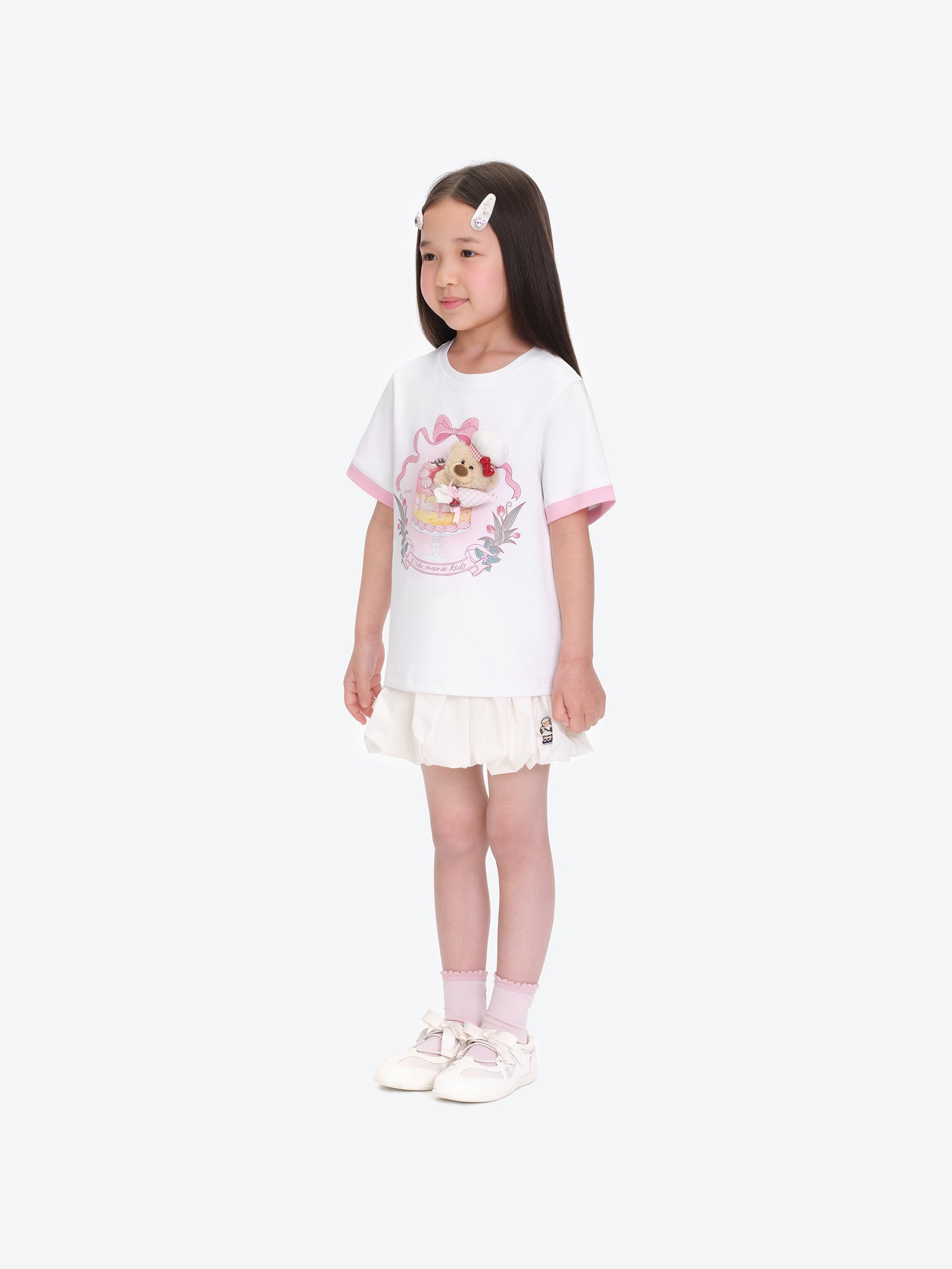 베이비베어 스트로베리 케이크 티셔츠 상세 이미지 3