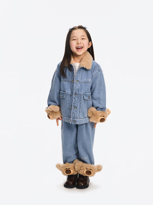 BabyBear 커프드 데님 재킷 상세 이미지 5