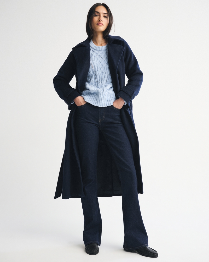 Textural Stitch Cable Crew Sweater 상세 이미지 2